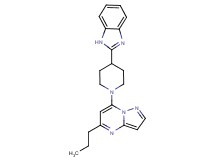 7-[4-(1H-benzimidazol-2-yl)piperidin-1-yl]-5-propylpyrazolo[1,5-a]pyrimidine