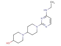 1'-[4-(ethylamino)pyrimidin-2-yl]-1,4'-bipiperidin-4-ol