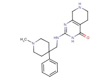 2-{[(1-methyl-4-phenyl-4-piperidinyl)methyl]amino}-5,6,7,8-tetrahydropyrido[3,4-d]pyrimidin-4(3H)-one dihydrochloride
