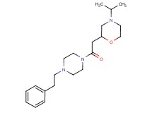 4-isopropyl-2-{2-oxo-2-[4-(2-phenylethyl)piperazin-1-yl]ethyl}morpholine