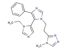 3'-ethyl-3-[2-(4-methyl-4H-1,2,4-triazol-3-yl)ethyl]-5-phenyl-3H,3'H-4,4'-biimidazole