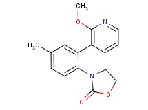 3-[2-(2-methoxypyridin-3-yl)-4-methylphenyl]-1,3-oxazolidin-2-one