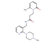 3-(6-methyl-2-oxopyridin-1(2H)-yl)-N-{[2-(4-methylpiperazin-1-yl)pyridin-3-yl]methyl}propanamide