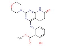 methyl 5-(4-amino-2-morpholin-4-yl-7-oxo-5,6,7,8-tetrahydropyrido[2,3-d]pyrimidin-5-yl)-2-hydroxybenzoate