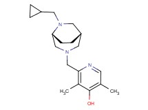 2-{[rel-(1S,5R)-6-(cyclopropylmethyl)-3,6-diazabicyclo[3.2.2]non-3-yl]methyl}-3,5-dimethyl-4-pyridinol