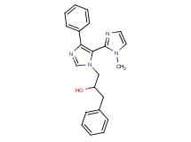 1-(1-methyl-5'-phenyl-1H,3'H-2,4'-biimidazol-3'-yl)-3-phenylpropan-2-ol