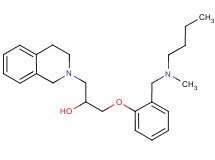 1-(2-{[butyl(methyl)amino]methyl}phenoxy)-3-(3,4-dihydro-2(1H)-isoquinolinyl)-2-propanol
