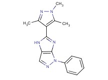 1-phenyl-5-(1,3,5-trimethyl-1H-pyrazol-4-yl)-1,4-dihydroimidazo[4,5-c]pyrazole