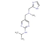 5-{[(1H-imidazol-2-ylmethyl)(methyl)amino]methyl}-N-isopropylpyrimidin-2-amine