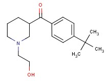 (4-tert-butylphenyl)[1-(2-hydroxyethyl)-3-piperidinyl]methanone