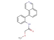 N-(2-isoquinolin-5-ylphenyl)-2-methoxyacetamide