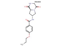 N-[(7R,8aS)-1,4-dioxooctahydropyrrolo[1,2-a]pyrazin-7-yl]-4-propoxybenzamide