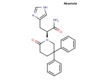(2S)-3-(1H-imidazol-4-yl)-2-(2-oxo-5,5-diphenylpiperidin-1-yl)propanamide