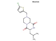 (3R,9aR)-8-[(5-chloro-2-thienyl)methyl]-3-isobutyltetrahydro-2H-pyrazino[1,2-a]pyrazine-1,4(3H,6H)-dione