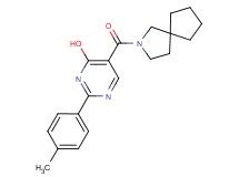 5-(2-azaspiro[4.4]non-2-ylcarbonyl)-2-(4-methylphenyl)pyrimidin-4-ol