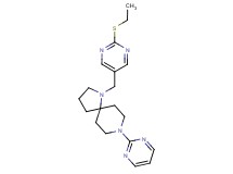 1-{[2-(ethylthio)-5-pyrimidinyl]methyl}-8-(2-pyrimidinyl)-1,8-diazaspiro[4.5]decane