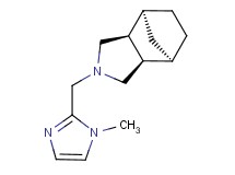 (1R*,2R*,6S*,7S*)-4-[(1-methyl-1H-imidazol-2-yl)methyl]-4-azatricyclo[5.2.1.0~2,6~]decane