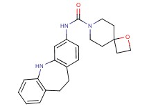 N-(10,11-dihydro-5H-dibenzo[b,f]azepin-3-yl)-1-oxa-7-azaspiro[3.5]nonane-7-carboxamide