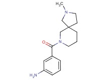 3-[(2-methyl-2,7-diazaspiro[4.5]dec-7-yl)carbonyl]aniline