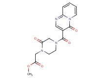 methyl {2-oxo-4-[(4-oxo-4H-pyrido[1,2-a]pyrimidin-3-yl)carbonyl]-1-piperazinyl}acetate