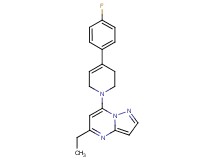 5-ethyl-7-[4-(4-fluorophenyl)-3,6-dihydropyridin-1(2H)-yl]pyrazolo[1,5-a]pyrimidine