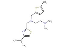 N-[(4-isopropyl-1,3-thiazol-2-yl)methyl]-N',N'-dimethyl-N-[(5-methyl-2-thienyl)methyl]ethane-1,2-diamine