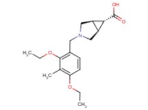 (1R*,5S*,6r)-3-(2,4-diethoxy-3-methylbenzyl)-3-azabicyclo[3.1.0]hexane-6-carboxylic acid