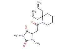 5-[2-(2,2-diallylpiperidin-1-yl)-2-oxoethyl]-1,3-dimethylimidazolidine-2,4-dione