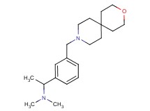 N,N-dimethyl-1-[3-(3-oxa-9-azaspiro[5.5]undec-9-ylmethyl)phenyl]ethanamine