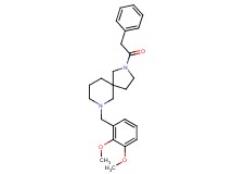 7-(2,3-dimethoxybenzyl)-2-(phenylacetyl)-2,7-diazaspiro[4.5]decane