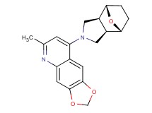 6-methyl-8-[(1R*,2R*,6S*,7S*)-10-oxa-4-azatricyclo[5.2.1.0~2,6~]dec-4-yl][1,3]dioxolo[4,5-g]quinoline