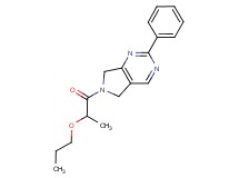 2-phenyl-6-(2-propoxypropanoyl)-6,7-dihydro-5H-pyrrolo[3,4-d]pyrimidine