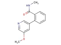 2-(5-methoxypyridin-3-yl)-N-methylbenzamide