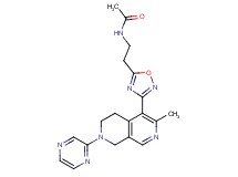 N-(2-{3-[3-methyl-7-(2-pyrazinyl)-5,6,7,8-tetrahydro-2,7-naphthyridin-4-yl]-1,2,4-oxadiazol-5-yl}ethyl)acetamide