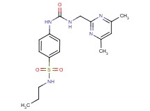 4-[({[(4,6-dimethylpyrimidin-2-yl)methyl]amino}carbonyl)amino]-N-propylbenzenesulfonamide
