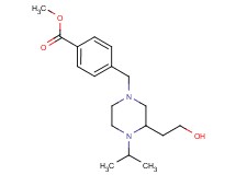 methyl 4-{[3-(2-hydroxyethyl)-4-isopropyl-1-piperazinyl]methyl}benzoate