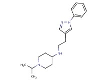 1-isopropyl-N-[2-(1-phenyl-1H-pyrazol-4-yl)ethyl]piperidin-4-amine
