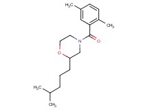 4-(2,5-dimethylbenzoyl)-2-(4-methylpentyl)morpholine