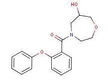 4-(2-phenoxybenzoyl)-1,4-oxazepan-6-ol