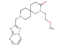 2-(2-methoxyethyl)-9-([1,2,4]triazolo[1,5-a]pyrimidin-2-ylmethyl)-2,9-diazaspiro[5.5]undecan-3-one