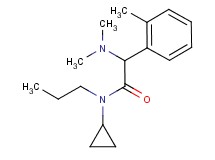 N-cyclopropyl-2-(dimethylamino)-2-(2-methylphenyl)-N-propylacetamide