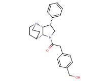 (4-{2-oxo-2-[(3R*,3aR*,7aR*)-3-phenylhexahydro-4,7-ethanopyrrolo[3,2-b]pyridin-1(2H)-yl]ethyl}phenyl)methanol