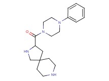 3-[(4-phenyl-1-piperazinyl)carbonyl]-2,8-diazaspiro[4.5]decane dihydrochloride