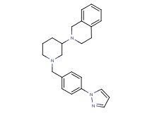 2-{1-[4-(1H-pyrazol-1-yl)benzyl]-3-piperidinyl}-1,2,3,4-tetrahydroisoquinoline