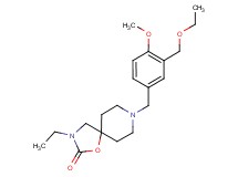 8-[3-(ethoxymethyl)-4-methoxybenzyl]-3-ethyl-1-oxa-3,8-diazaspiro[4.5]decan-2-one