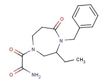 2-(4-benzyl-3-ethyl-5-oxo-1,4-diazepan-1-yl)-2-oxoacetamide