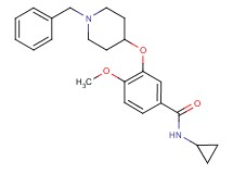 3-[(1-benzyl-4-piperidinyl)oxy]-N-cyclopropyl-4-methoxybenzamide
