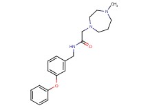 2-(4-methyl-1,4-diazepan-1-yl)-N-(3-phenoxybenzyl)acetamide