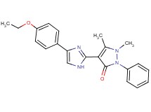 4-[4-(4-ethoxyphenyl)-1H-imidazol-2-yl]-1,5-dimethyl-2-phenyl-1,2-dihydro-3H-pyrazol-3-one