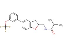 2-methyl-N-({5-[3-(trifluoromethoxy)phenyl]-2,3-dihydro-1-benzofuran-2-yl}methyl)propanamide